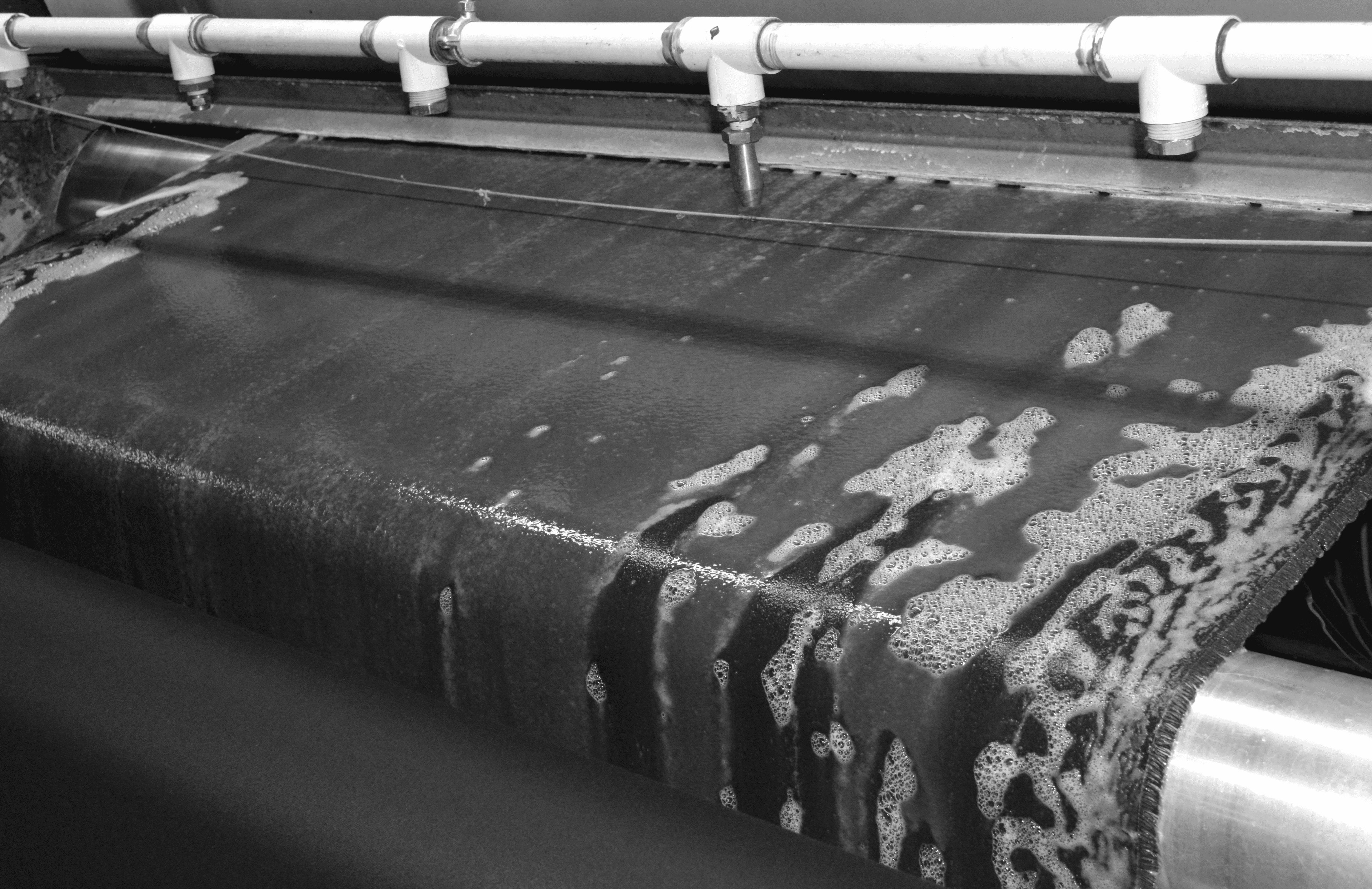 product that is wet on machine appyling finish