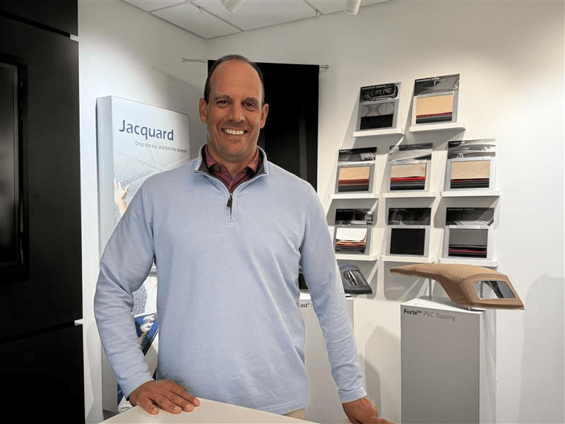 Haartz employee posing