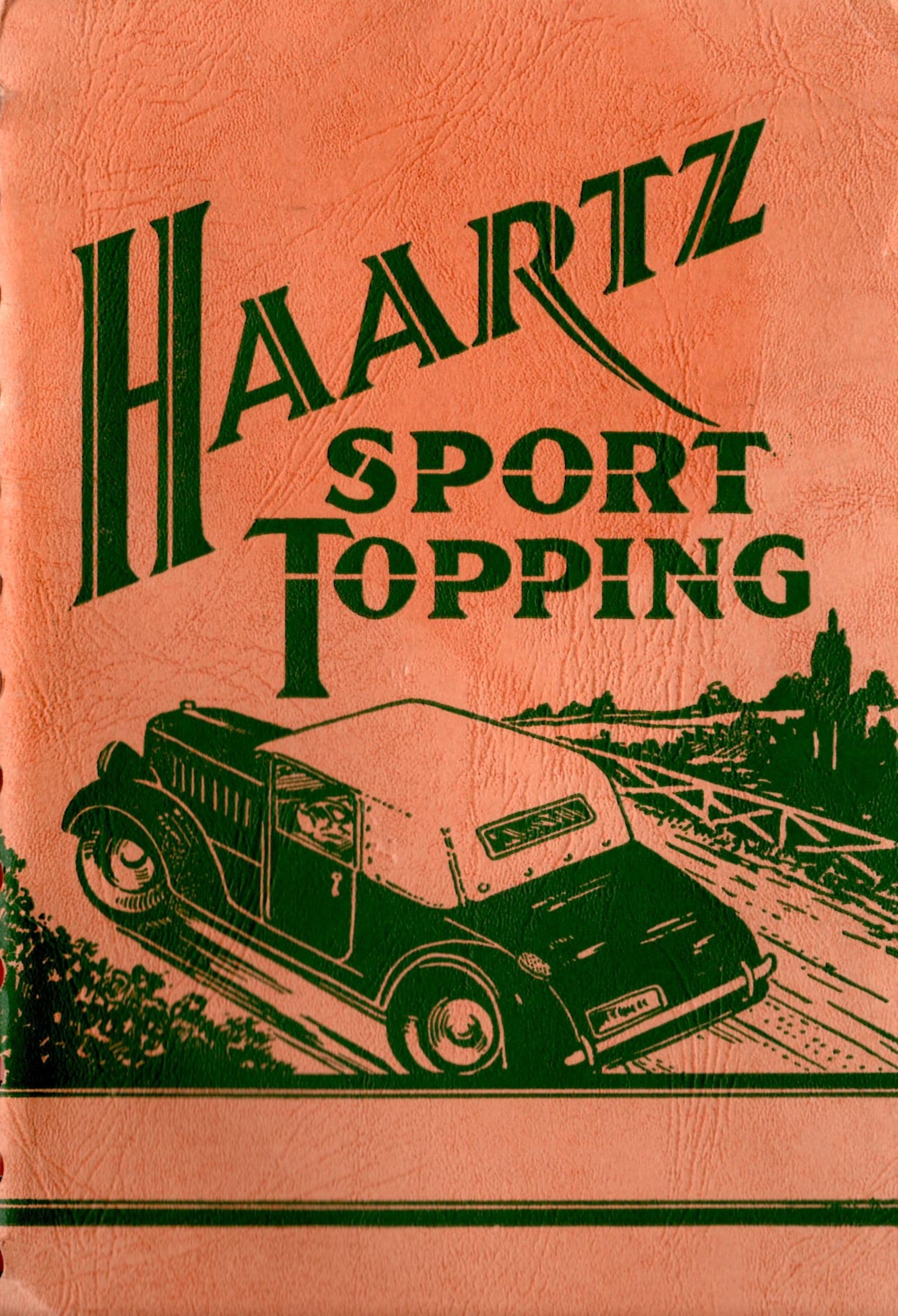 Haartz Sport Topping 1939 Brochure
